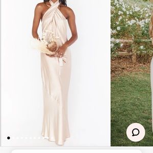 Show Me Your Mumu Jasmine Halter Maxi Dress